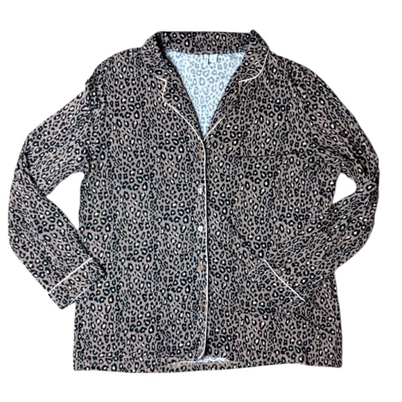 Nordstrom | Animal Print Pajama Set XL - Picture 3 of 11